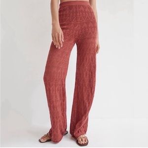 New with tags Anthropologie Flat White pointelle pant